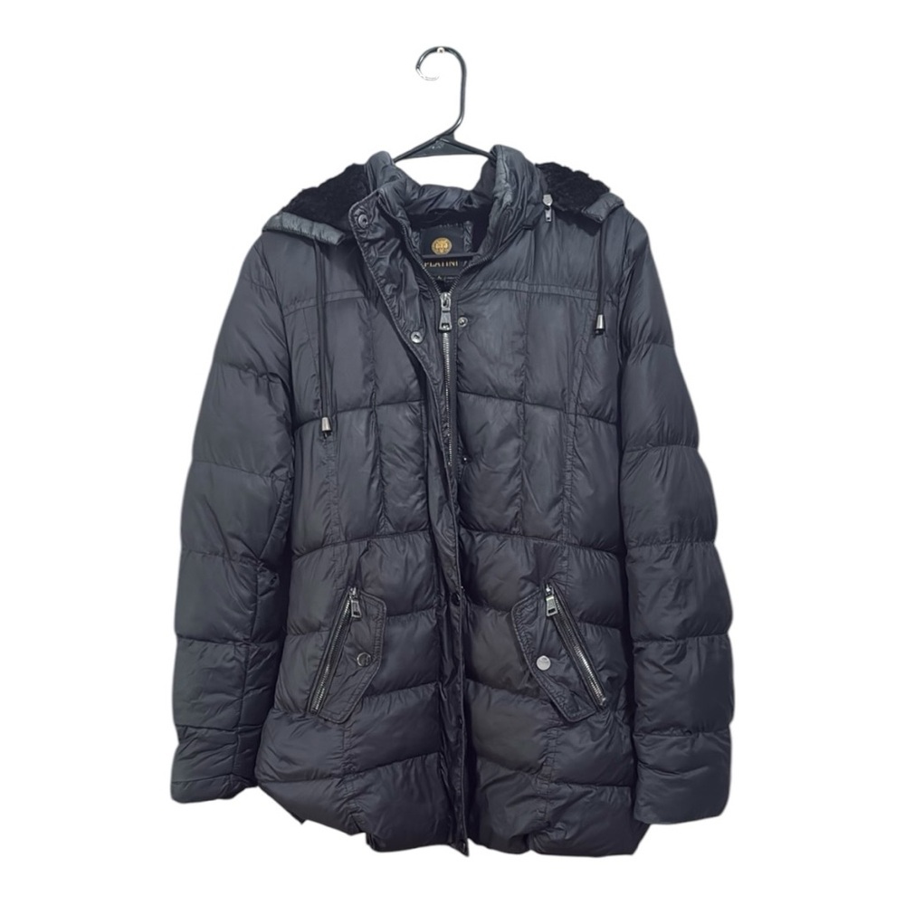 Like New Men’s Platini Black Hooded Puffer Jacket